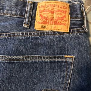 Levi’s 501 Blue 40x36 Button Fly